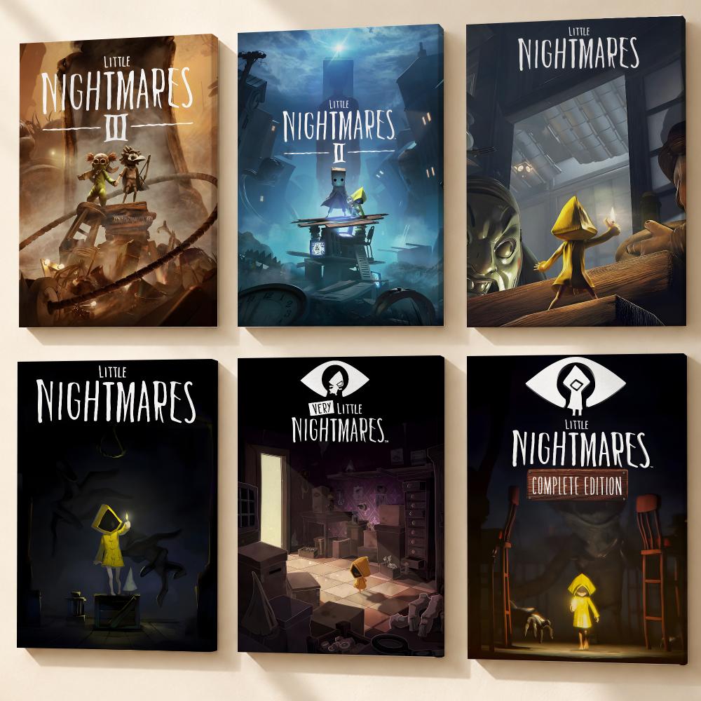 Canvas Wrap Ready - Poster anime di Little Nightmares, tela