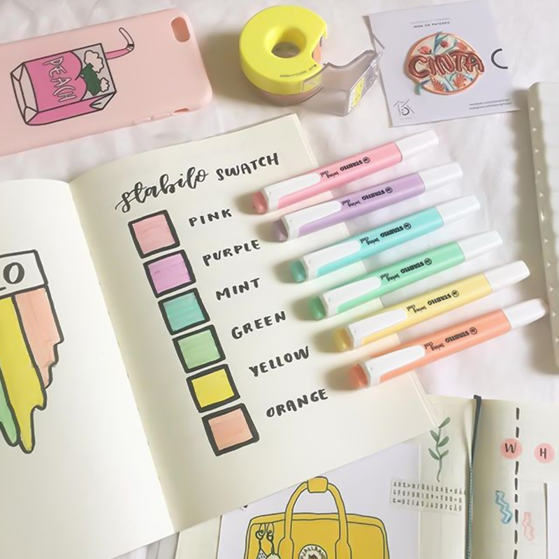 6 Pcs STABILO Highlighter 275  - Stabilo Marker Swing Cool recensione e prezzo