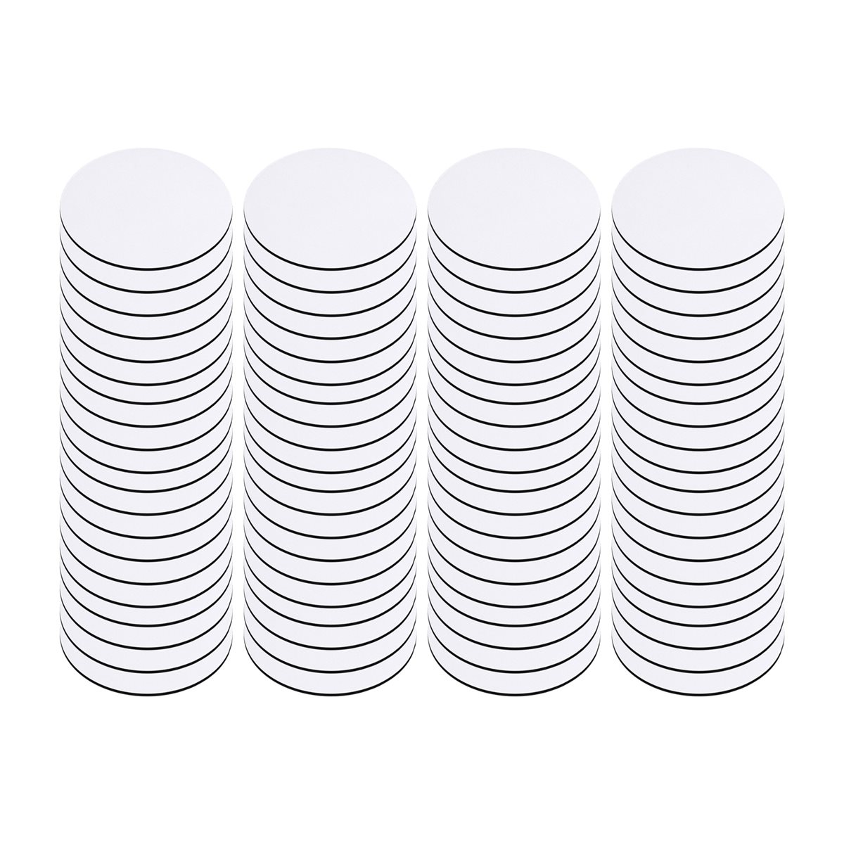 【ABFS】80 sottobicchieri rotond - Coaster Sublimation Blank recensione e prezzo