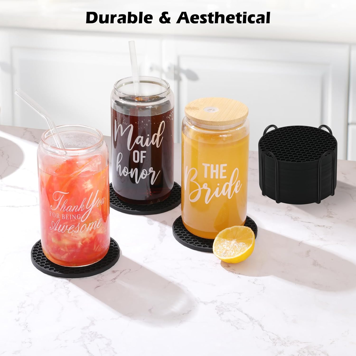 Set sottobicchieri in silicone - Coaster Sublimation Blank recensione e prezzo