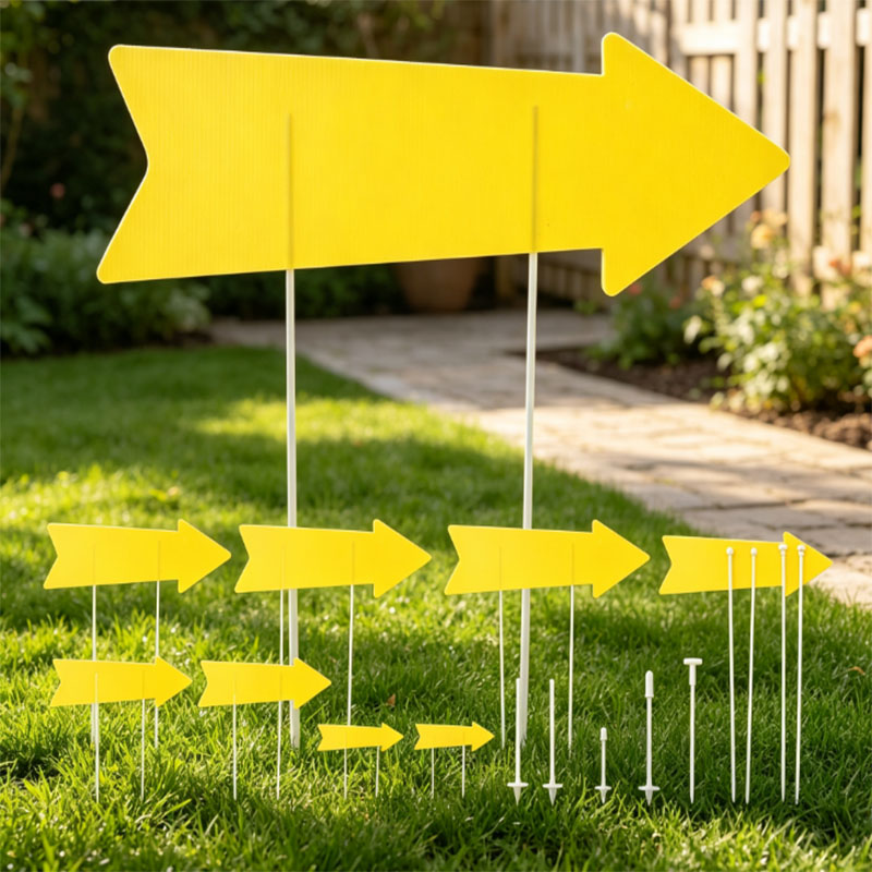 10 pezzi di cartelli a forma d - Yard Sign Blank recensione e prezzo