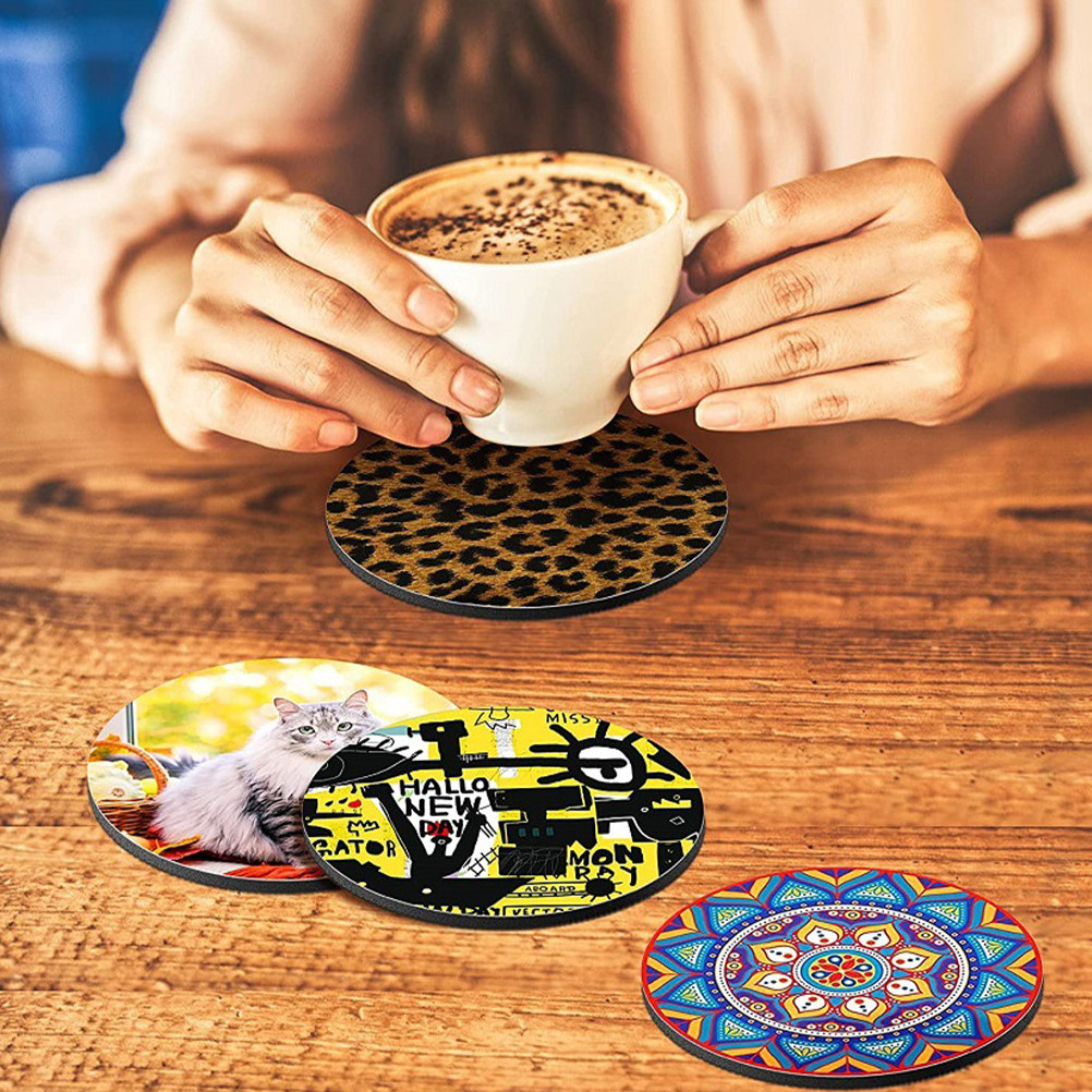 50 sottobicchieri termici per  - Coaster Sublimation Blank recensione e prezzo