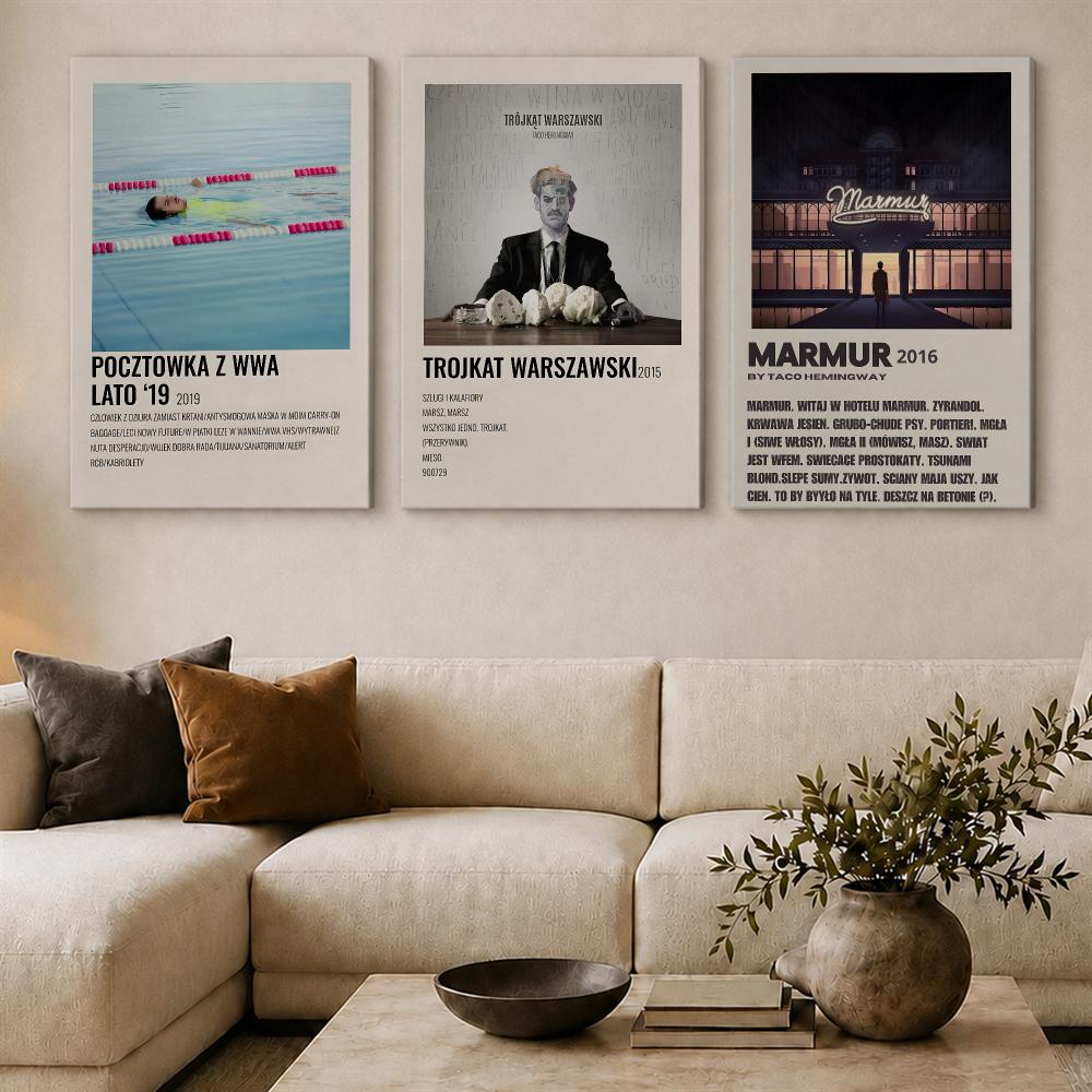 Poster di Singer Rapper T-Taco - Canvas Wrap Ready recensione e prezzo