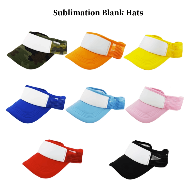 10 cappelli da sole regolabili - Hat Sublimation Blank recensione e prezzo