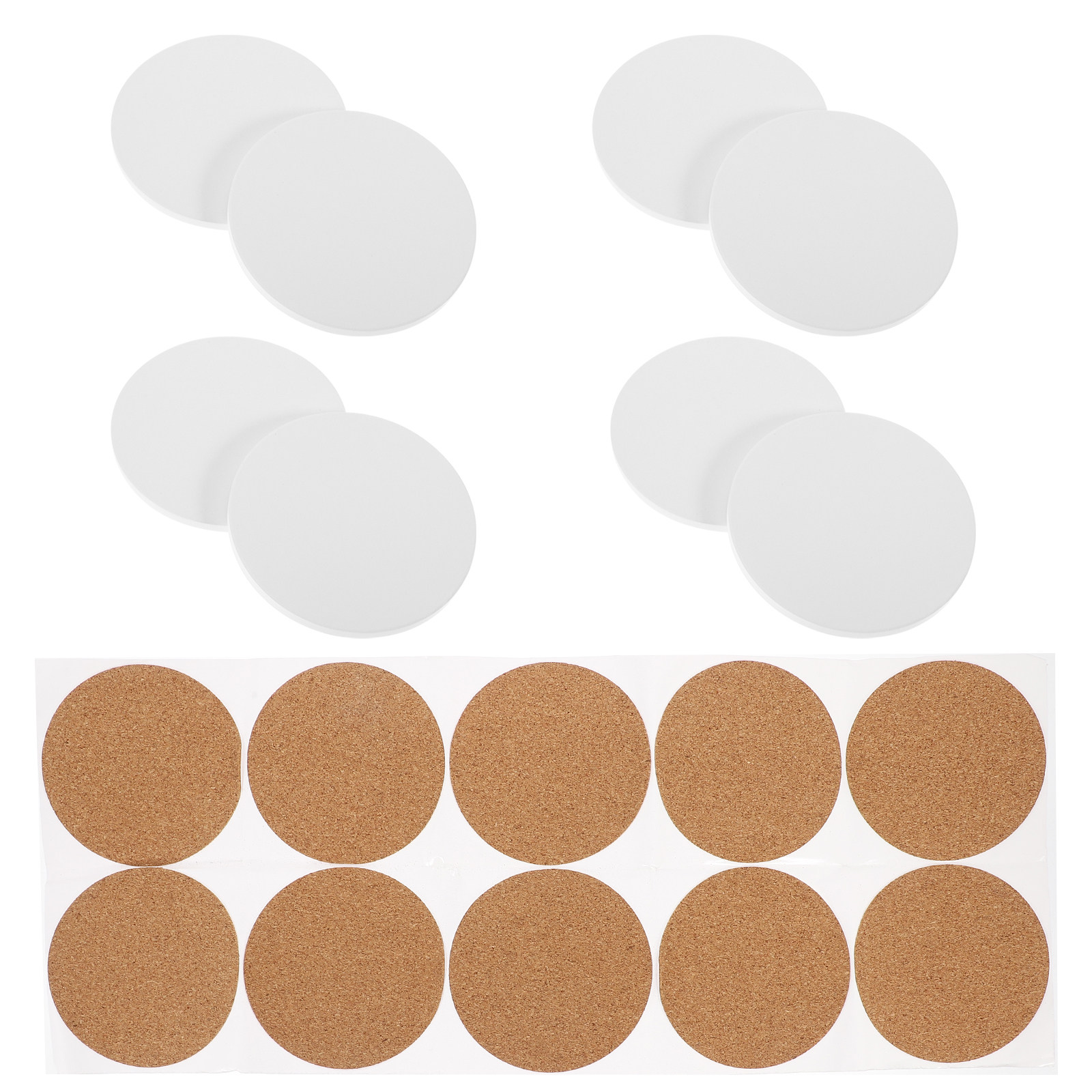 Set da 10 sottobicchieri in ce - Coaster Sublimation Blank recensione e prezzo