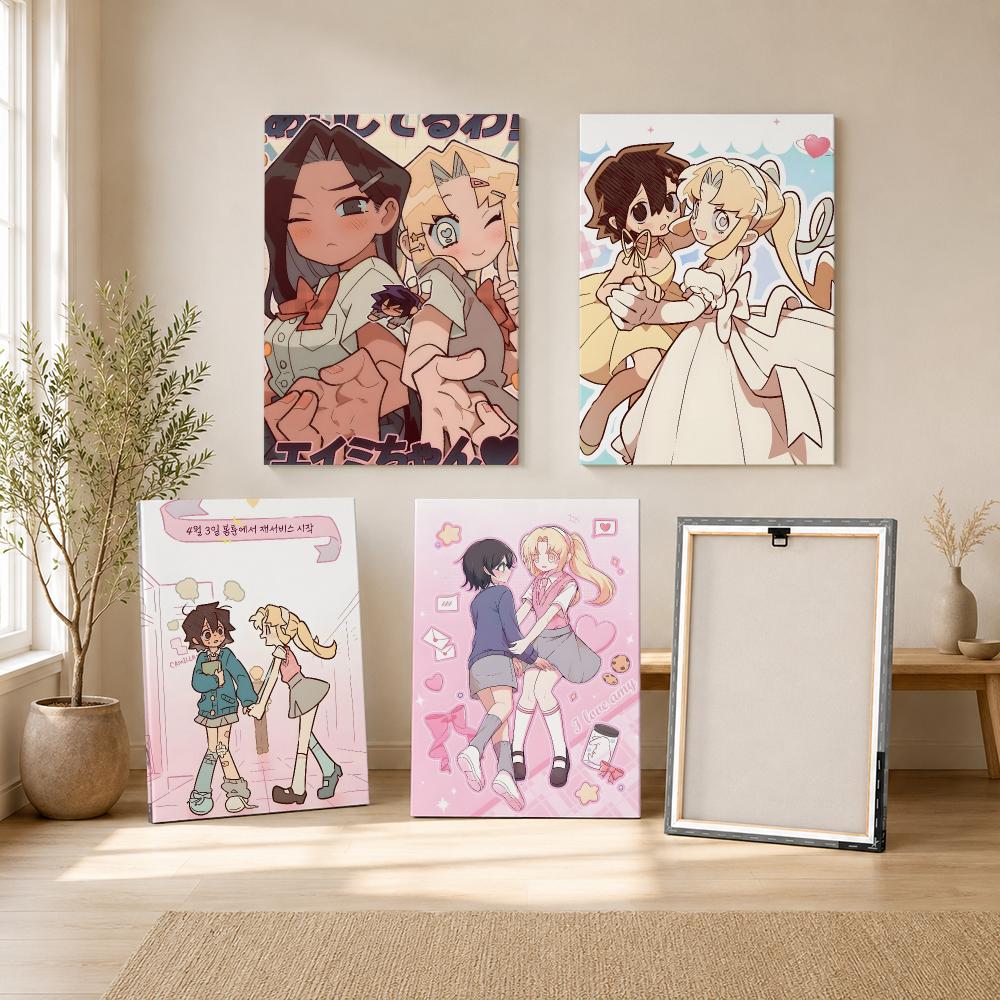 Quadro su Tela HD Anime I Love - Canvas Wrap Ready recensione e prezzo